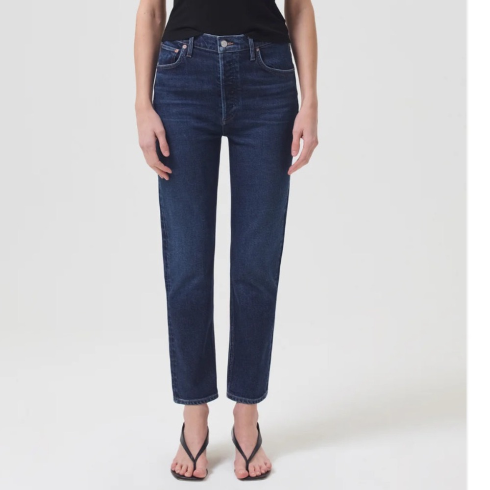 Agolde RILEY HIGH RISE STRAIGHT CROP (STRETCH)